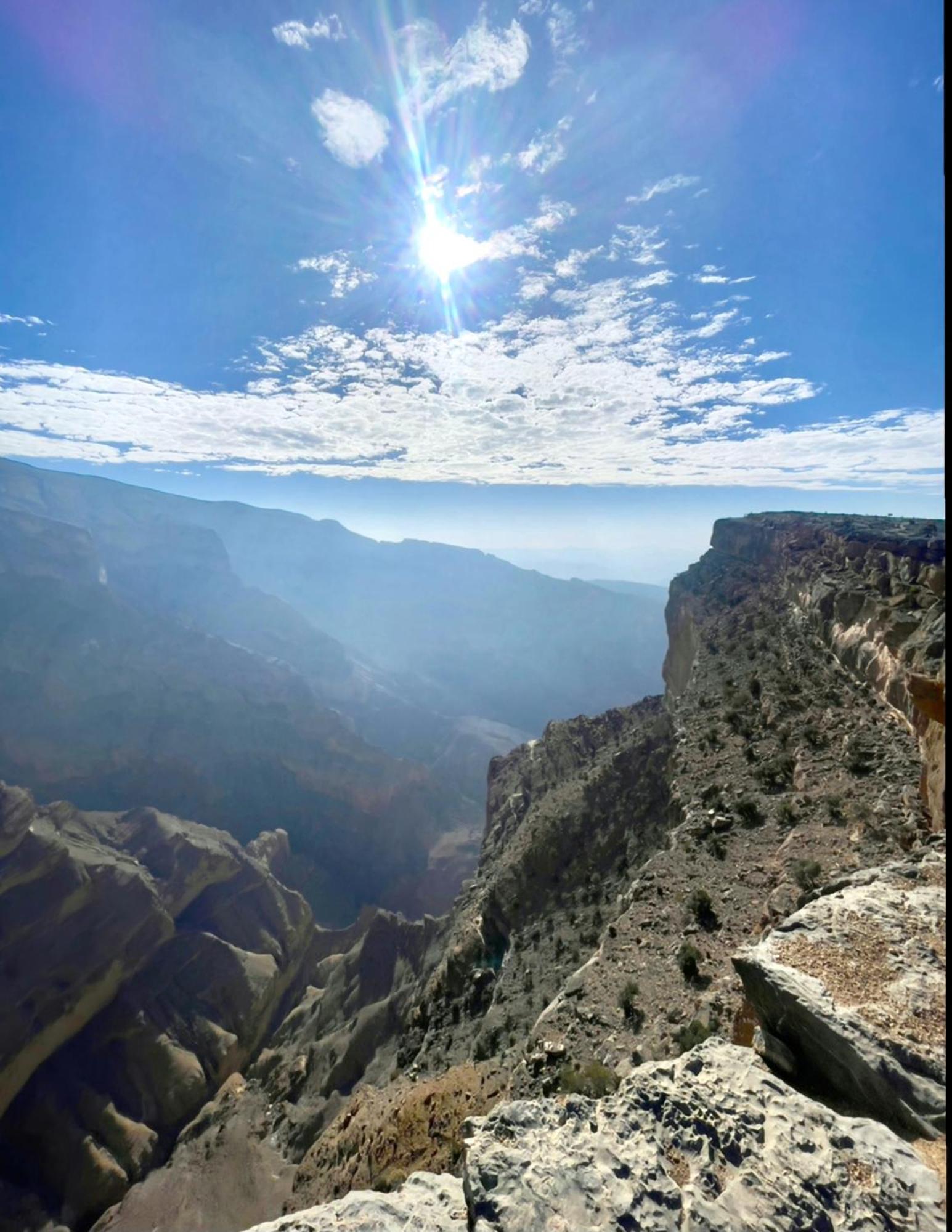 Sunset View Hill Jabal Shams Villa Misfāh Dış mekan fotoğraf